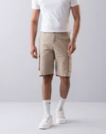 Regular Fit Solid Shorts - Image 3